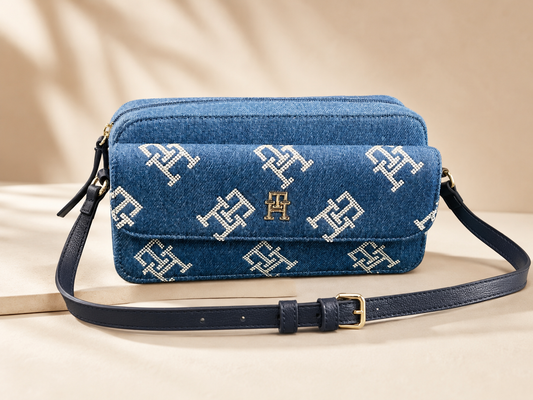 Bolso TH manos libres Denia con detalles bordados