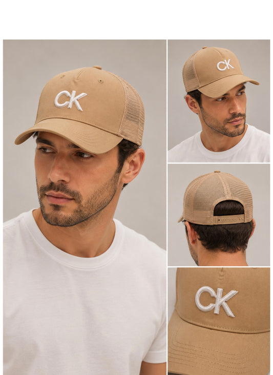 Gorra CK beige