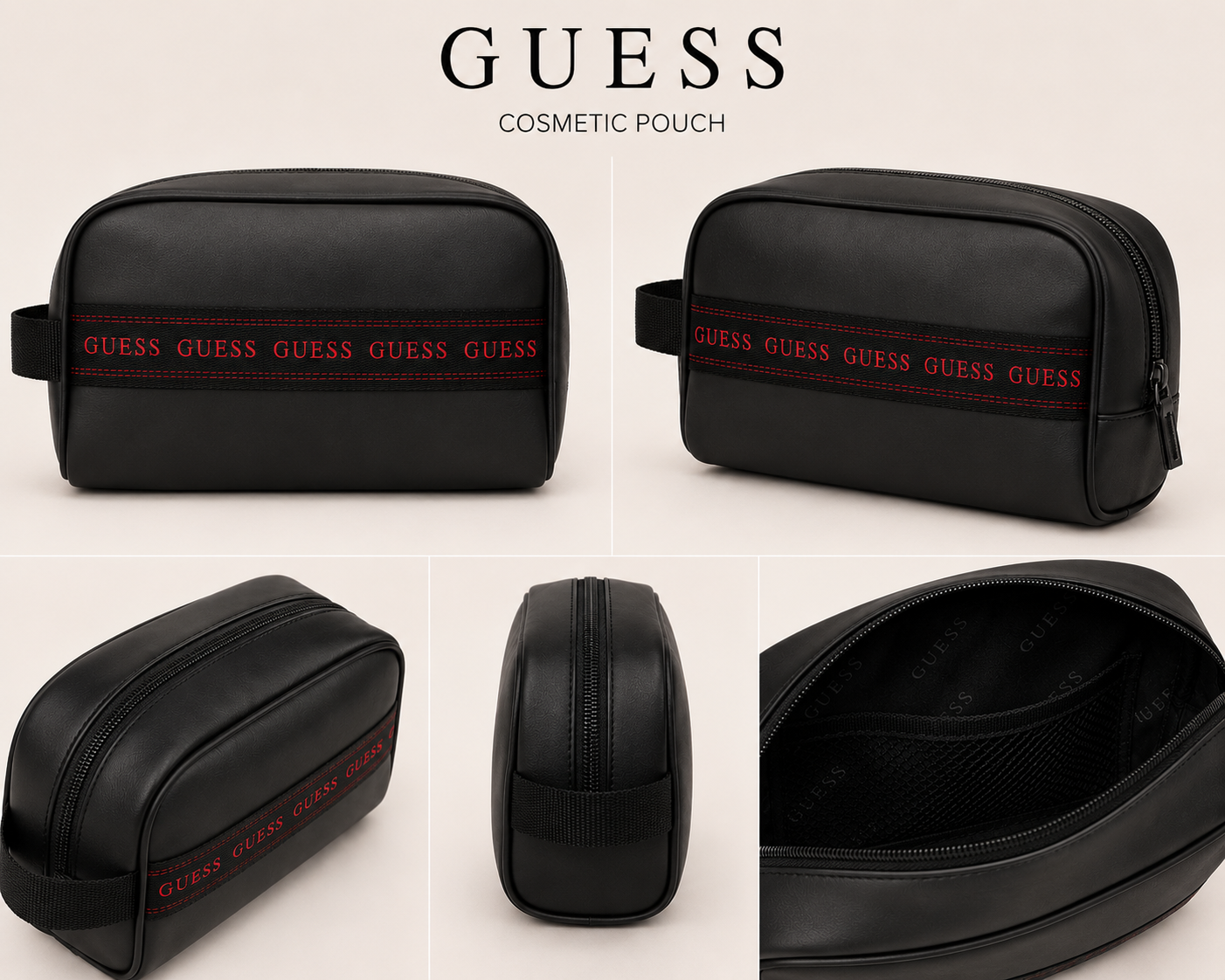 Bolso Guess de viaje Hombre negro