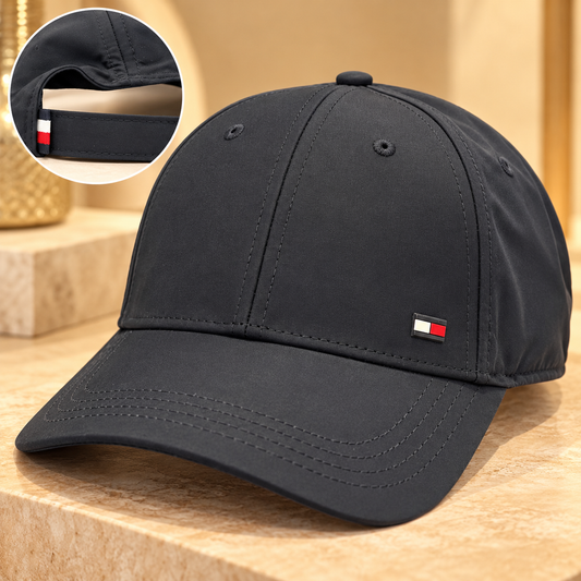 Gorra TH azul impermeable