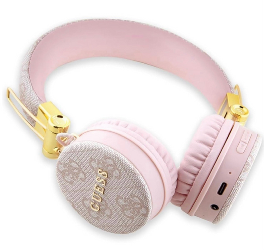Audífono Guess Bluetooth rosado