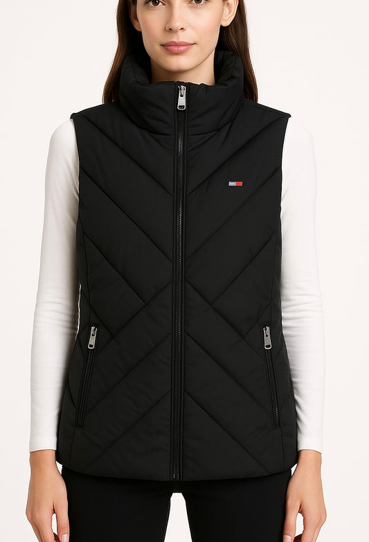 Chaleco TH negro para mujer
