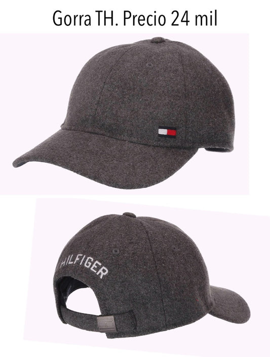 Gorra TH gris