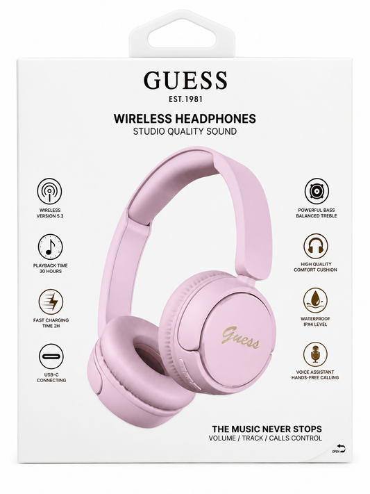 Audifonos Guess rosado