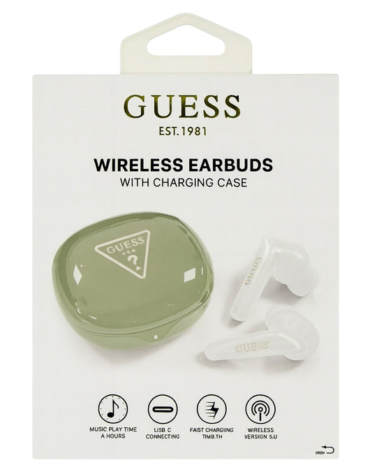 Audifonos Guess Bluetooth verdes
