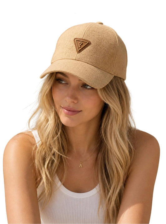 Gorra Guess beige textura