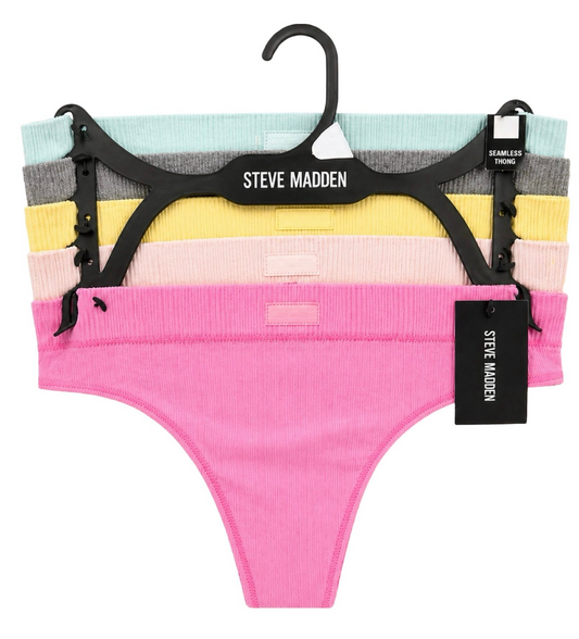 Ropa Interior hilos Steve Madden set 5 unidades