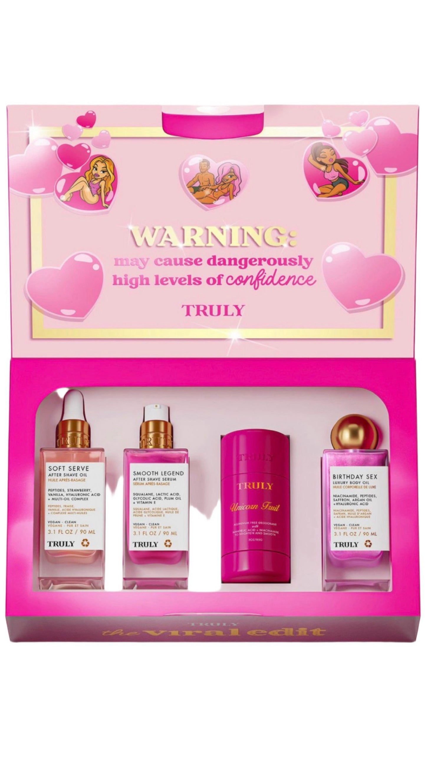 Set Truly after shave