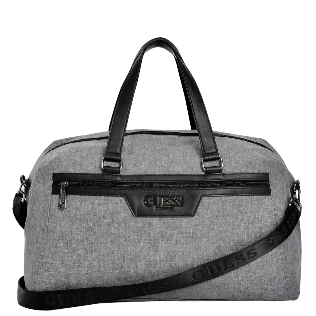 Bolso Guess gris de tela impermeable
