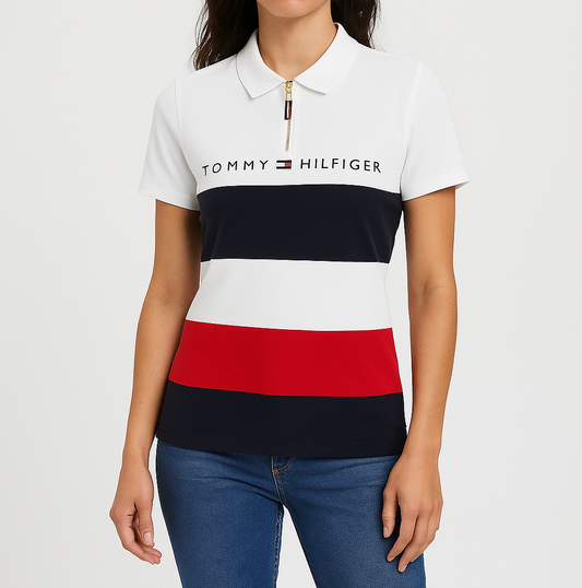 Blusa TH tipo polo 3 colores