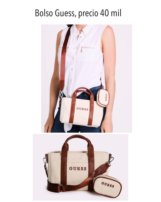 Bolso Guess Camel pequeño