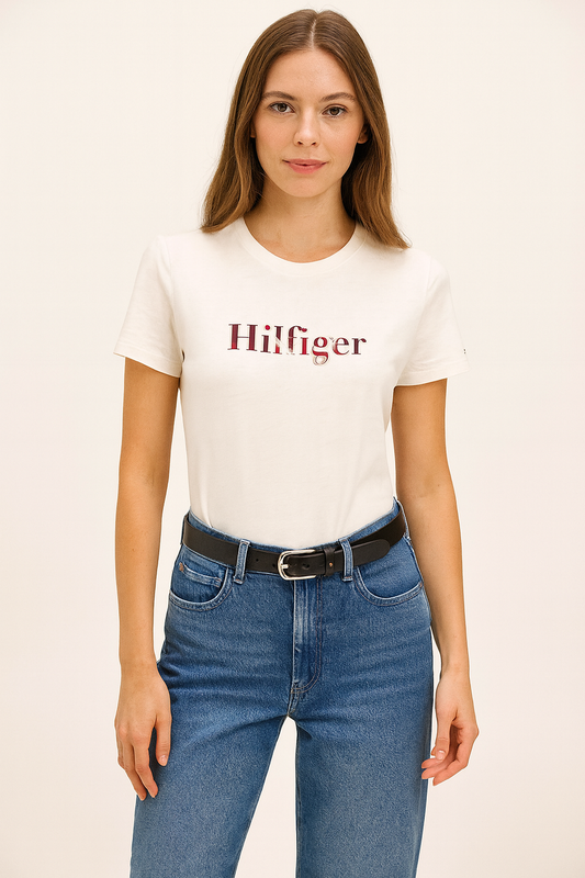 Blusa TH beige claro