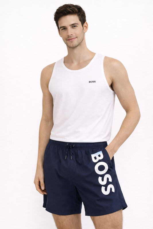 Pantaloneta Boss azul