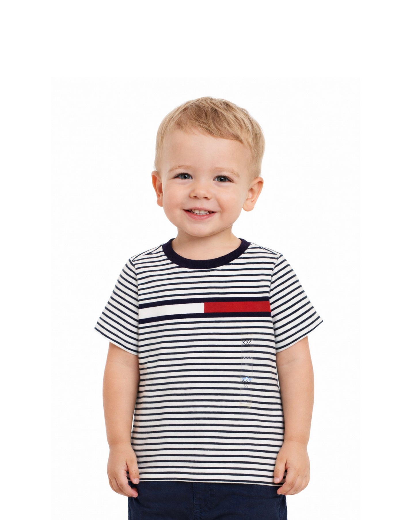 Camisa TH rayas verde niño