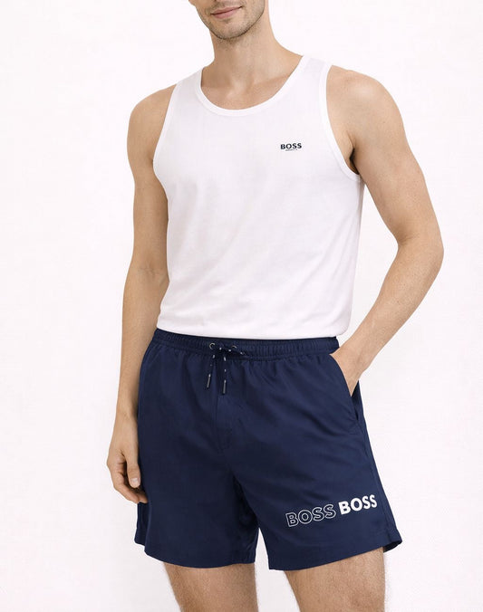 Pantaloneta Boss azul