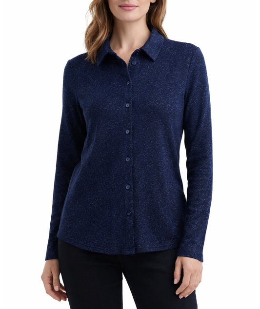 Blusa TH azul brillante