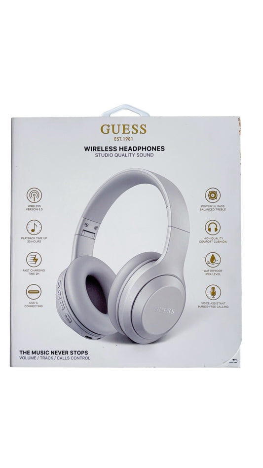 Audífonos Bluetooth Guess plateado