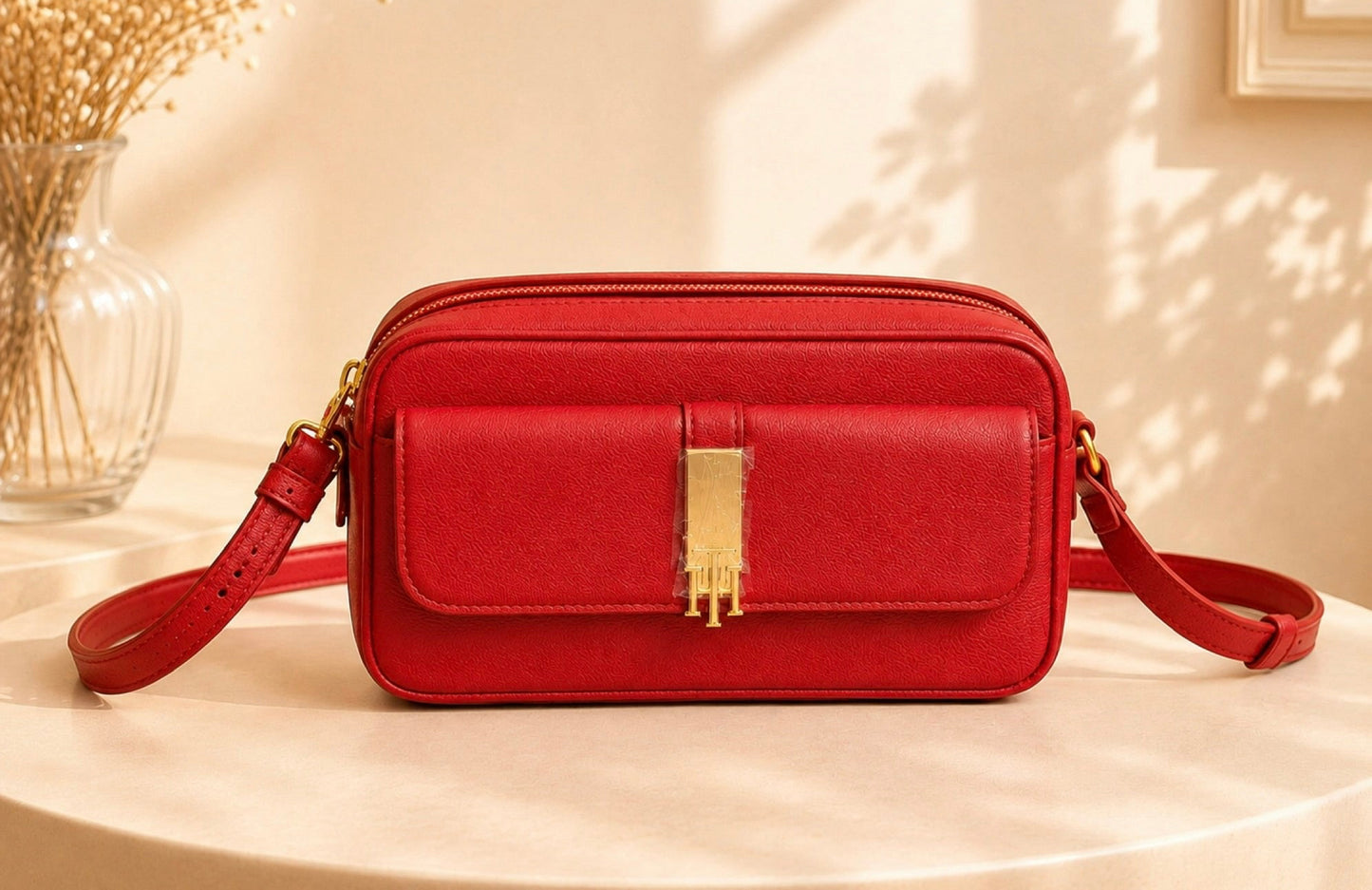 Bolso TH manos libres rojo