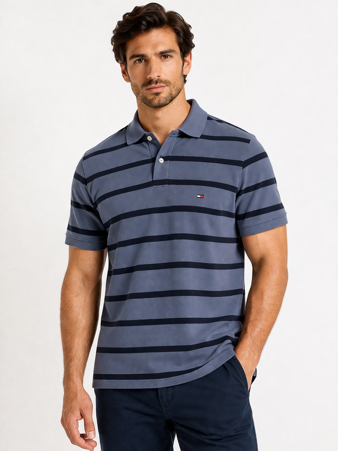 Camisa hombre TH de rayas