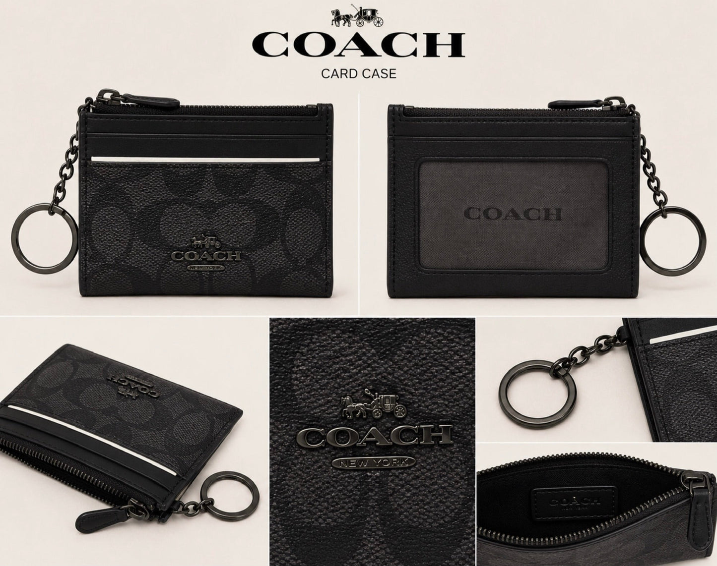 Tarjetero Coach