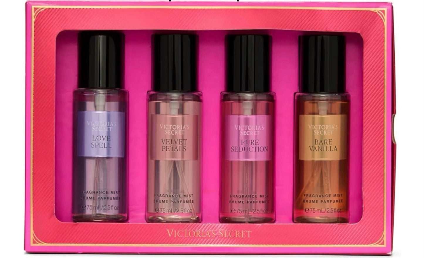 Set VS 4 mini Fragance Mist
