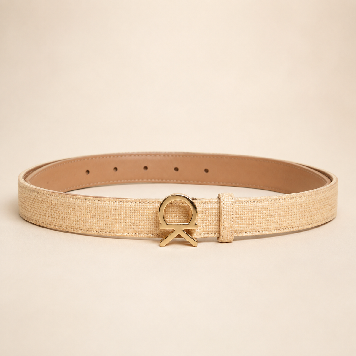 Faja CK mujer beige con textura
