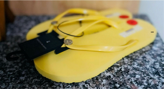 Sandalias TH Amarillo Mujer