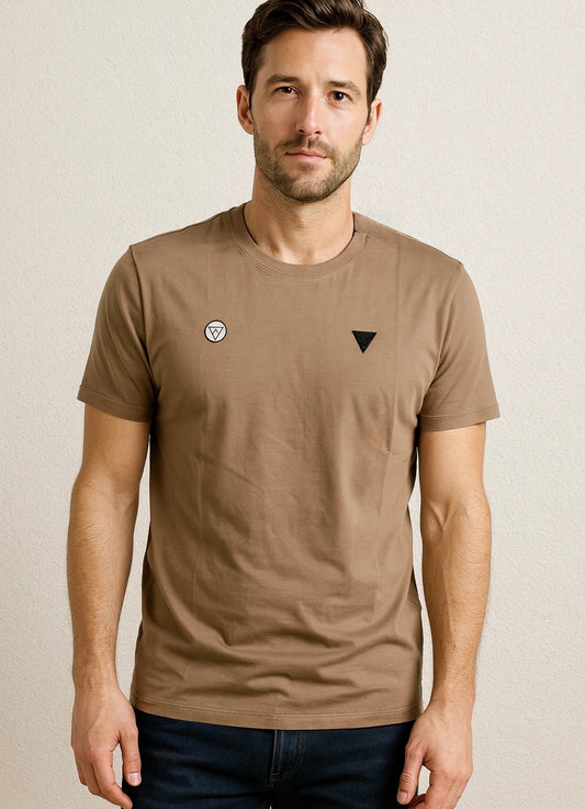 Camiseta Guess Beige