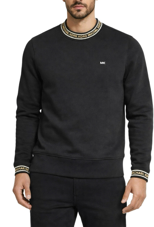 Sueter MK negro detalle en cuello