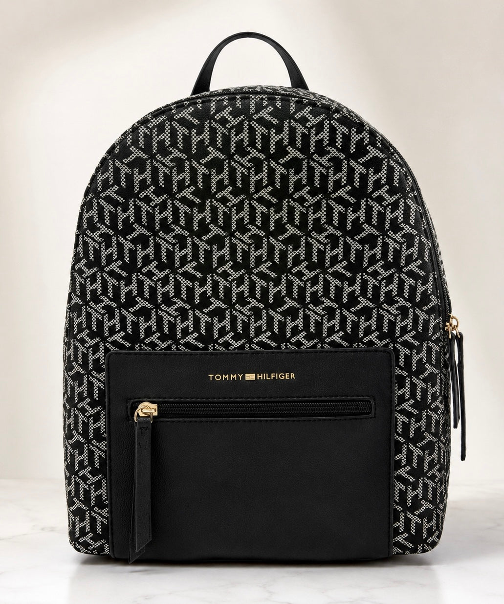 Mochila TH azul estampada