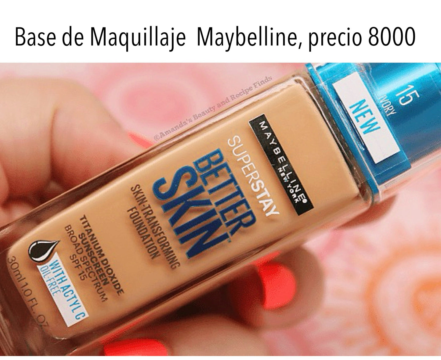 Base Maybelline Ivory