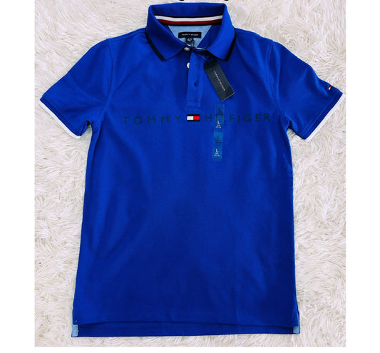 Camisa TH tipo azul niño