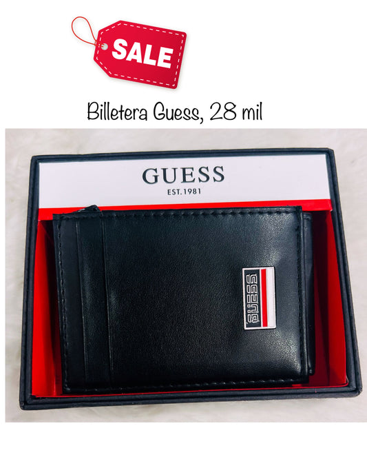 Tarjetero Guess negro