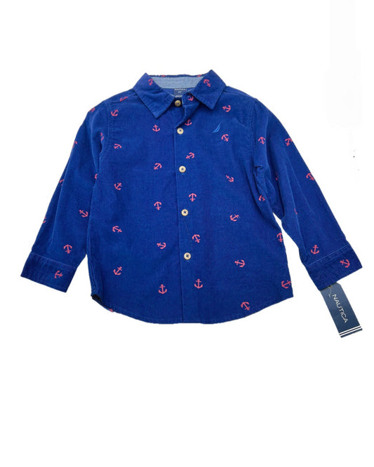 Camisa Nautica manga larga niño