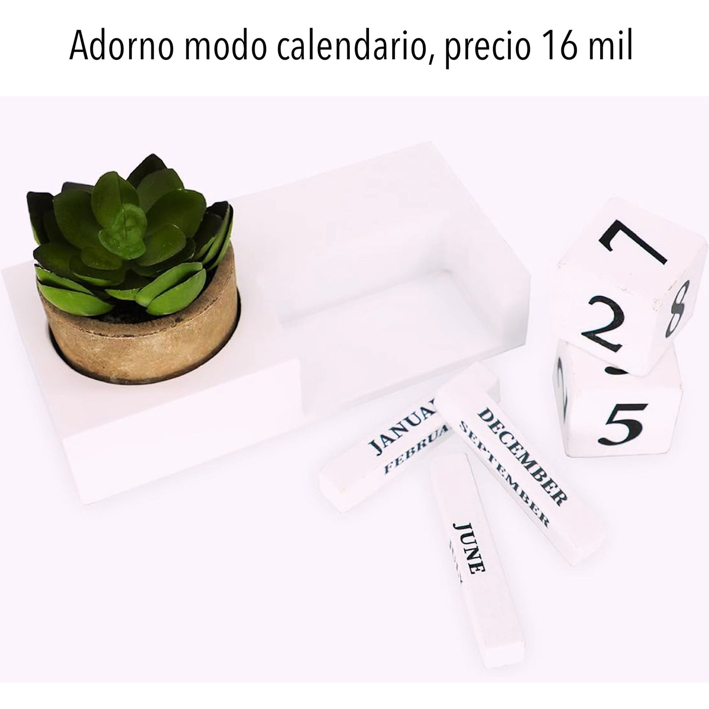 Adorno modo calendario