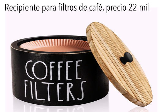 Recipiente para filtro de café