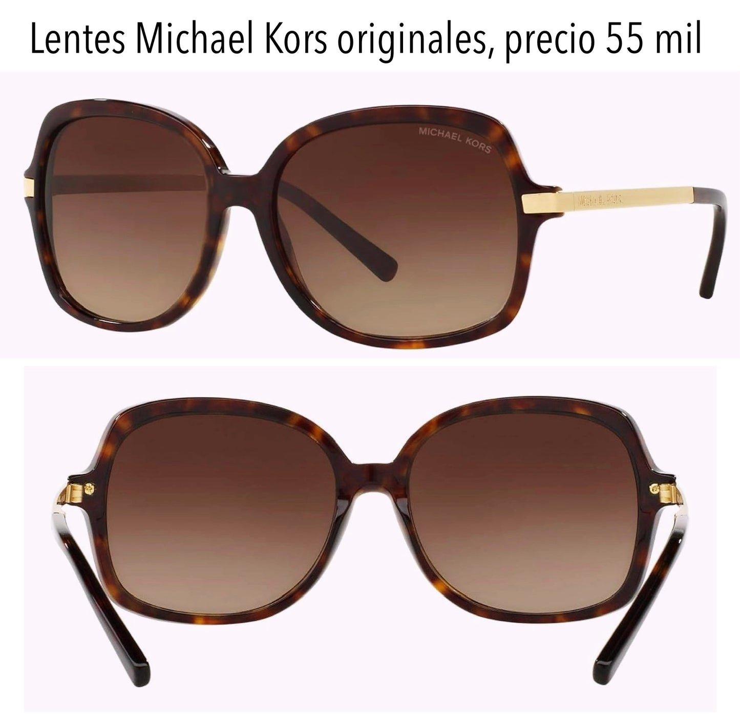 Lentes MK originales café