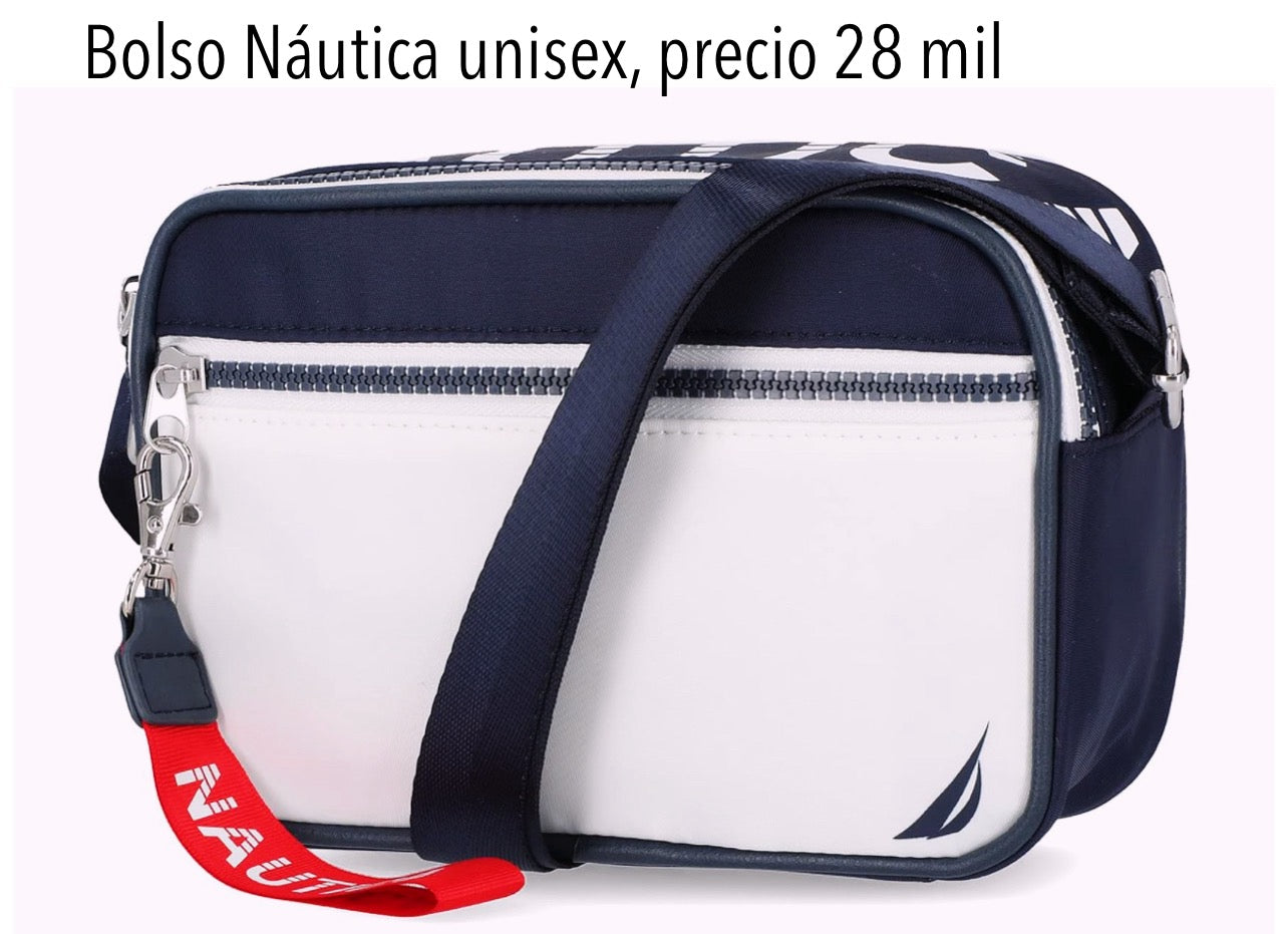 Bolso Náutica blanco original