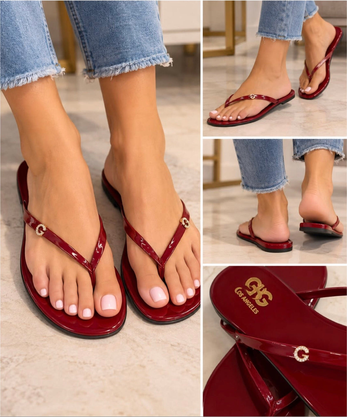 Sandalias Guess vino