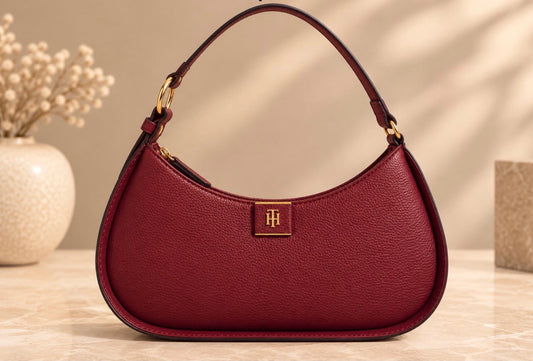 Bolso TH Shoulder vino