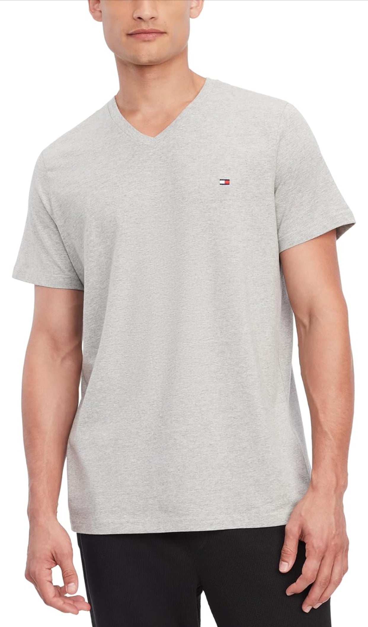 Camiseta TH gris hombre