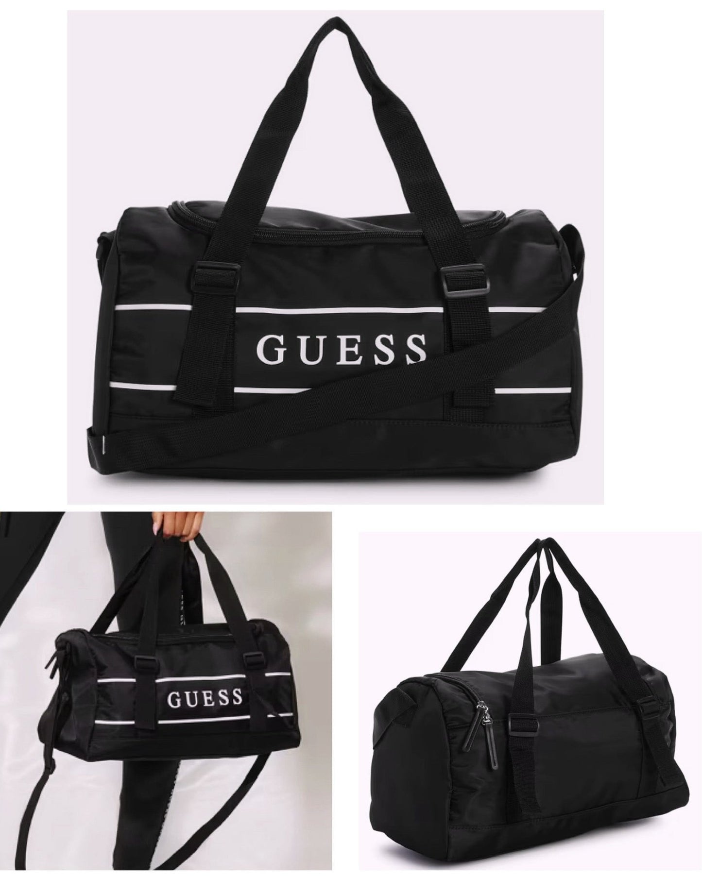 Bolso Guess Gym Negro