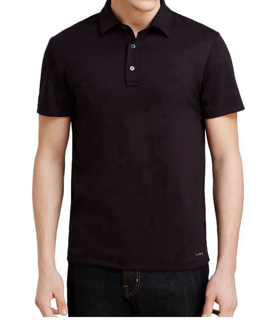 Camisa MK tipo polo en negro