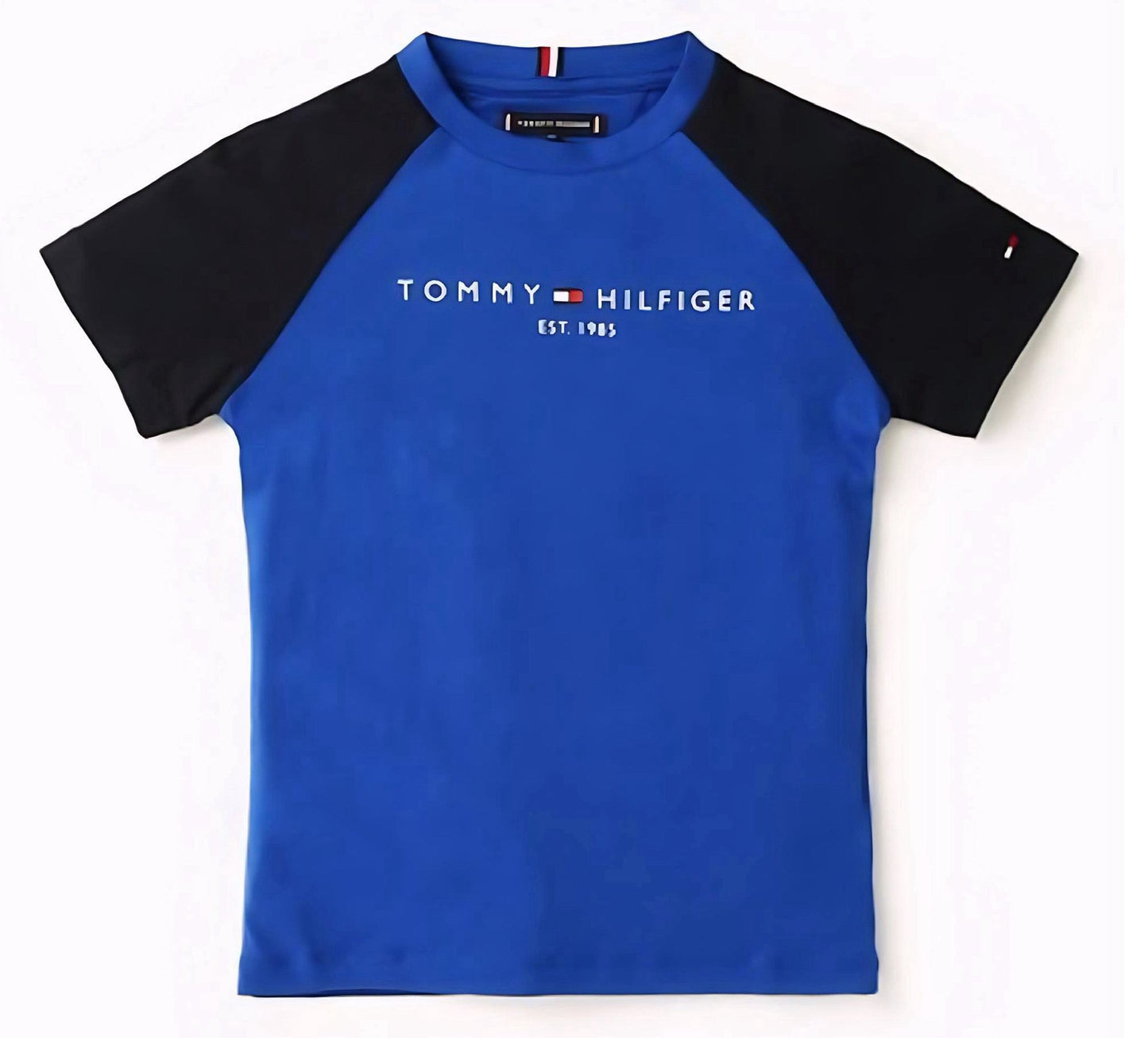 Camisa TH azul rey negro niño