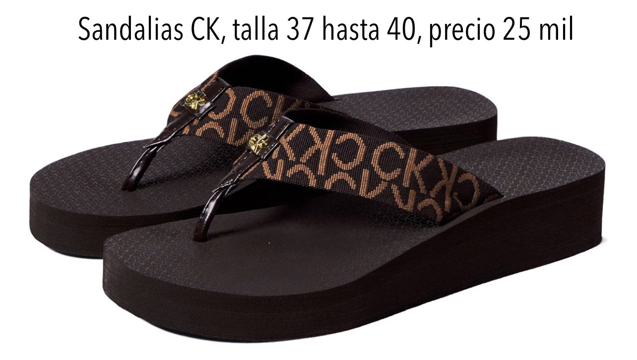 Sandalias CK Mujer original