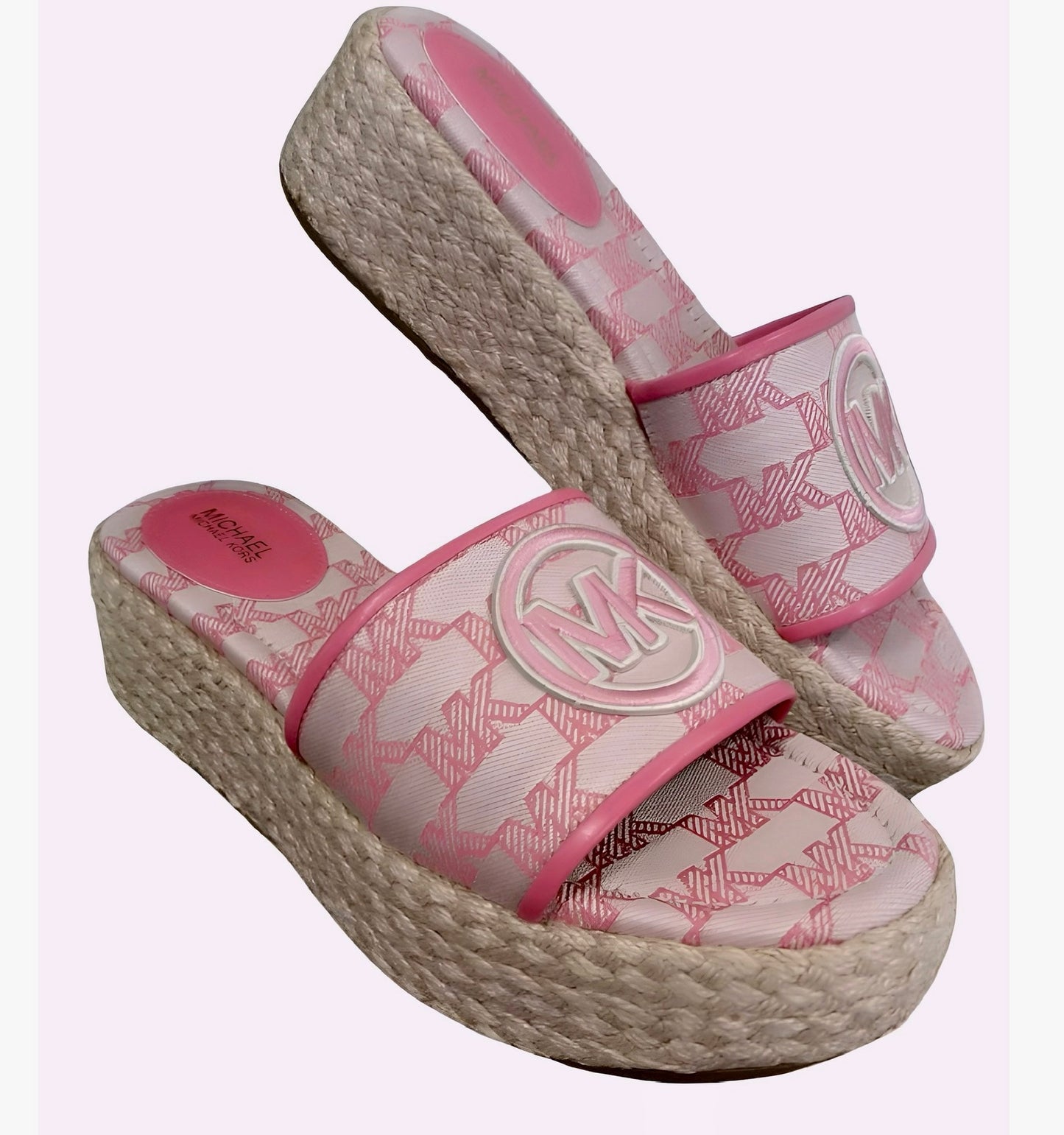 Sandalias MK Mujer original rosada