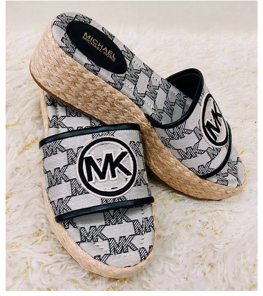 Sandalias MK Mujer original negra