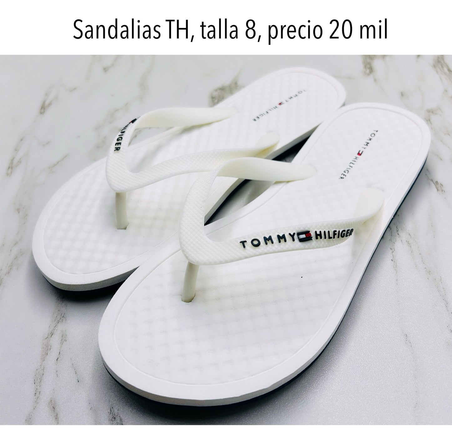 Sandalias TH Blanca original