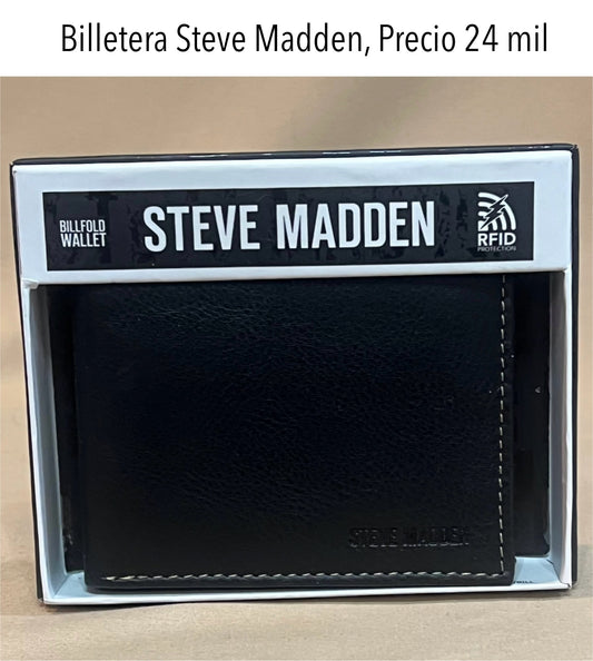 Billetera Steve Madden hombre café