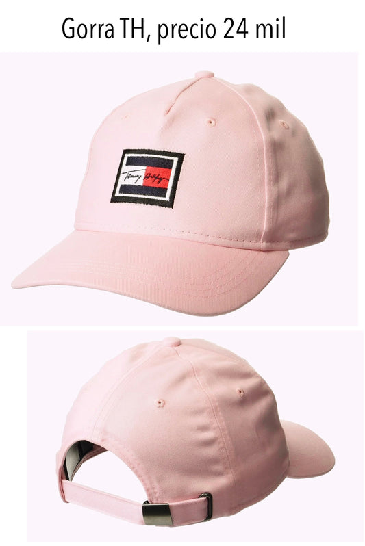 Gorra TH rosado